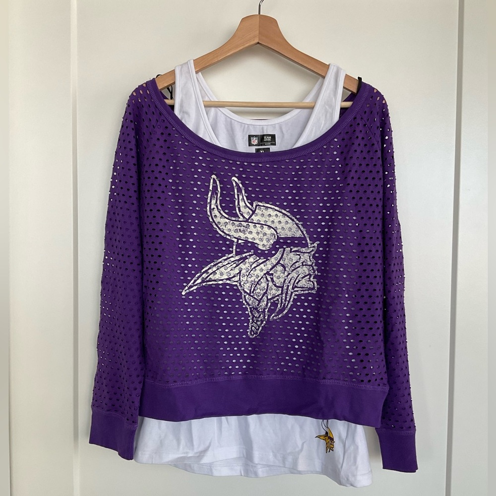 NFL Purple Women's Jersey Top